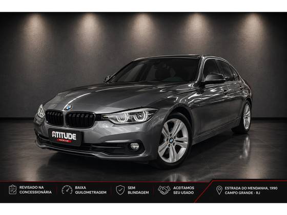 BMW 320i 2.0 SPORT 16V TURBO ACTIVE FLEX 4P AUTOMÁTICO BMW 320i 2.0 SPORT 16V TURBO ACTIVE FLEX 4P AUTOMÁTICO